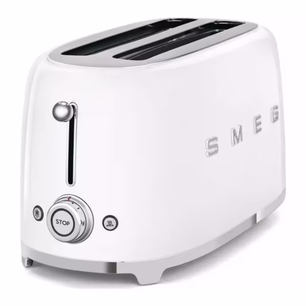 SMEG 4-Slice Toaster - White